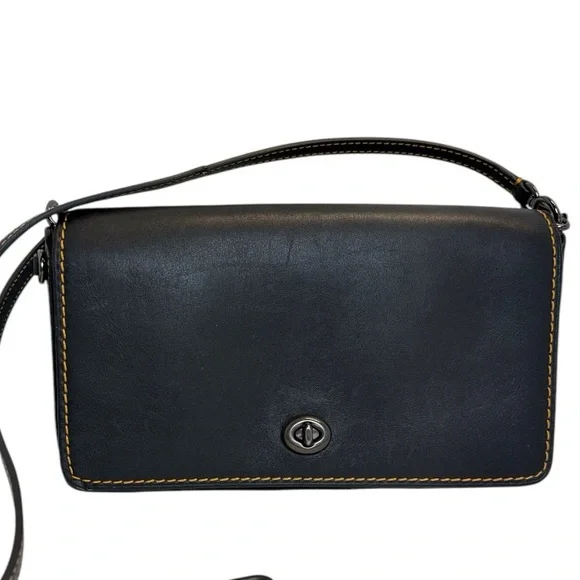 Coach Dinky Leather Crossbody Purse - Picture 3 of 17